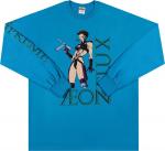 Лонгслив Supreme Aeon Flux Long-Sleeve Tee 'Bright Blue', синий - фото