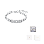 Мужской браслет DIOR, серебряный - фото