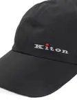 Бейсболка с вышитым логотипом Kiton, черный - фото 3