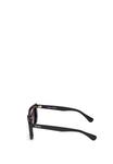 Солнцезащитные очки Max Mara Sunglasses, Glossy Black Smoke Gray/Black - фото 4