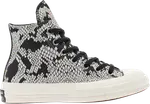 Кроссовки Converse Wmns Chuck 70 High Digital Daze - Python Print, черный - фото