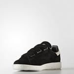 Кроссовки Adidas White Mountaineering x Stan Smith CF 'Core Black', черный - фото 3
