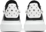 Кроссовки Alexander McQueen Studded Oversized Sneaker White Black, черный - фото 6