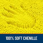 Коврик для ванной Olanly, 77х51 см, ярко-желтый - фото 2