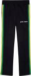 Брюки Palm Angels Exodus Track Pants 'Black/White', черный - фото