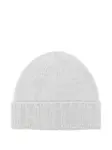 Шапка с ребристым краем Giuuno, серый - фото 2