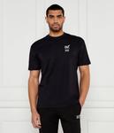 Футболка Ea7 Relaxed Fit, черный - фото