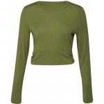 Рубашка с длинным рукавом кала Yvette, зеленый - фото