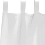 Плотные шторы с кольцами, 2 шт., чисто-белые, 260 x 140 см vidaXL - фото 5