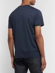 Футболка Pima из хлопкового джерси SUNSPEL, нави - фото 4