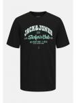Футболка Jack & Jones T-Shirt 'Logo' 5er Pack, черный - фото 4