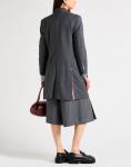 Пальто Thom Browne, свинцовый - фото 4