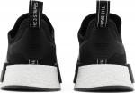Кроссовки Adidas NMD_R1 Primeblue 'Black White', черный (Размер 44,5 RU) - фото 4