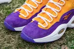 Кроссовки question mid 'crocus' Reebok, фиолетовый - фото 3