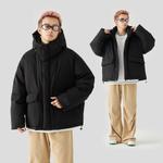 GOLFCROSS Пуховик унисекс черный, Black - фото 7