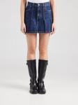Юбка мини LEVI'S  Skirt, индиго - фото 2