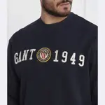 Толстовка обычного кроя Gant, синий - фото 4