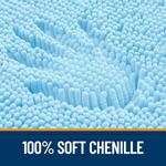 Коврик для ванной Olanly, 112х60 см, небесно-голубой - фото 3