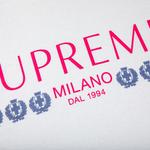 Футболка Supreme Milano Tee 'White', белый - фото 3