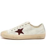 Кроссовки Golden Goose V-star, белый, красный - фото