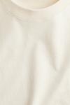 Футболка H&M Cotton, светло-бежевый - фото 2