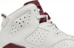 Кроссовки Air Jordan 6 Retro OG BG Maroon 2015, белый - фото 2