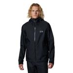 Куртка Mountain Hardwear Threshold Full Zip Rain, черный - фото