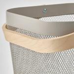 Корзина Ikea Risatorp 25X26X18 см, серо-бежевый - фото 2