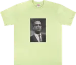 Футболка Supreme Malcolm X Tee 'Pale Mint', зеленый - фото 2