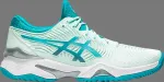 Кроссовки wmns court ff 2 'bio mint lagoon' Asics, синий - фото