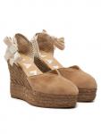 Эспадрильи Hamptons Heart-Shaped Wedge Espadrilles W 1.6 WH Manebi, бежевый - фото 2