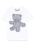 Футболка Teddy Bear Philipp Plein Junior, белый - фото