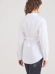 HUGO Блузка 'Eyane' в белом цвете - фото 4