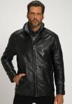 Куртка JP1880 Leather jacket, Black - фото
