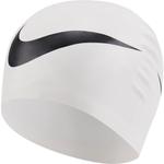 Силиконовая плавательная шапочка unisex Nike, черно-белый - фото 2