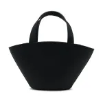 Сумка-тоут кожаная Patrizia Pepe 8B0175 L095, черный - фото 2