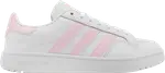 Кроссовки Adidas Wmns Team Court, белый/розовый - фото