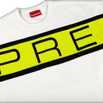 Толстовка Supreme Paneled Crewneck 'White', белый - фото 3