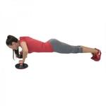 Christopeit вращающиеся отжимания, красный - фото 4