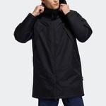 Пуховик мужской черный Adidas, черный - фото 2