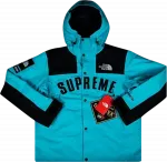 Парка Supreme x The North Face Arc Logo Mountain Parka 'Teal', бирюзовый - фото 2