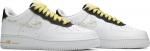 Кроссовки Nike Air Force 1 '07 LV8 'Gold Links Zebra Print', белый - фото 9