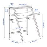 Стол Ikea Mittplan 80X60 cm, 80x60 см, белый - фото 2