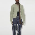 Трикотажная футболка Our Legacy зеленая мужская - фото 8