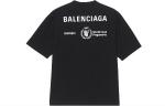 Футболка мужская черная Balenciaga, черный - фото