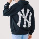 Худи унисекс черный MLB - фото 5