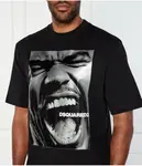 Футболка Loose fit Dsquared2, черный - фото 4