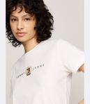 Футболка женская Tommy Jeans с надписью на груди, белый - фото 4