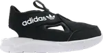 Слипоны Adidas Superstar 360 Sandals J без пятки, черный - фото