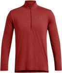 Under Armour мужская кофта Tech Vent 1/2 Zip, Earthen Orange/Black - фото 3